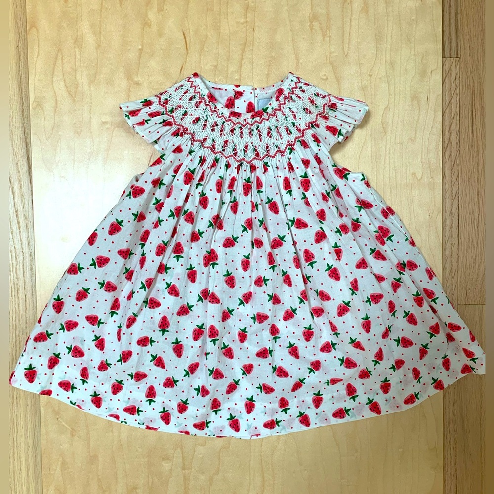 Question Everything 9-12M Lyla Berry Dress and diaper cover NWOT